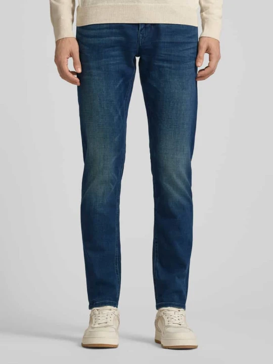 Zdjęcie produktu Jeansy o kroju slim fit z detalem z logo model 'Tailwheel' PME Legend Ciemnoniebieski