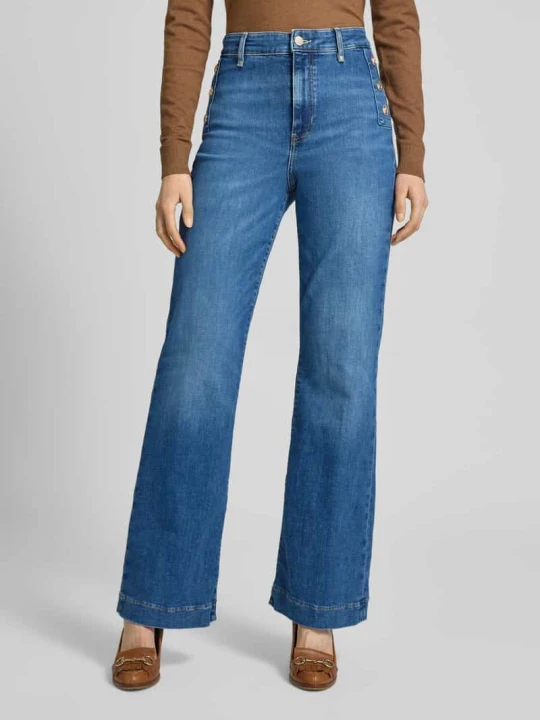 Zdjęcie produktu Dżinsy w stylu used model 'NEW FAYE PANT' Guess Jeansowy niebieski