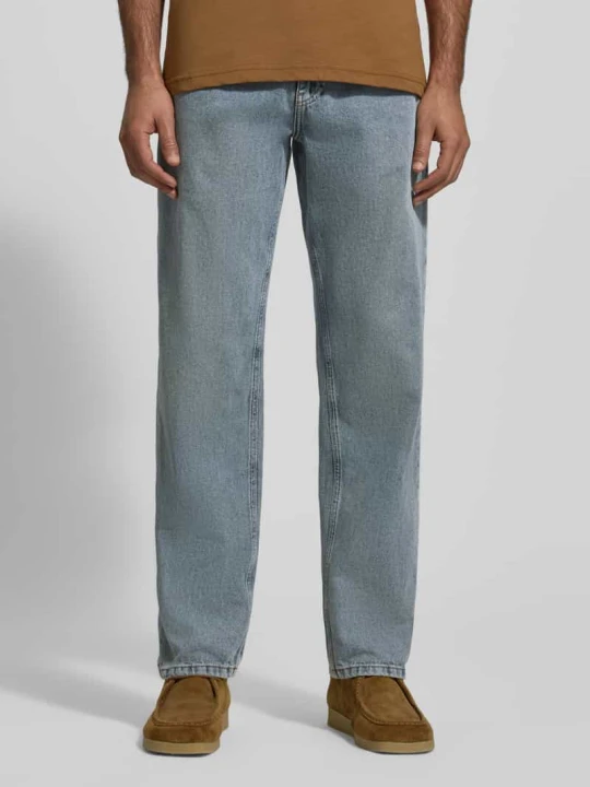 Zdjęcie produktu Jeansy z efektem znoszenia model ‘Ryder’ Les Deux Jeansowy niebieski