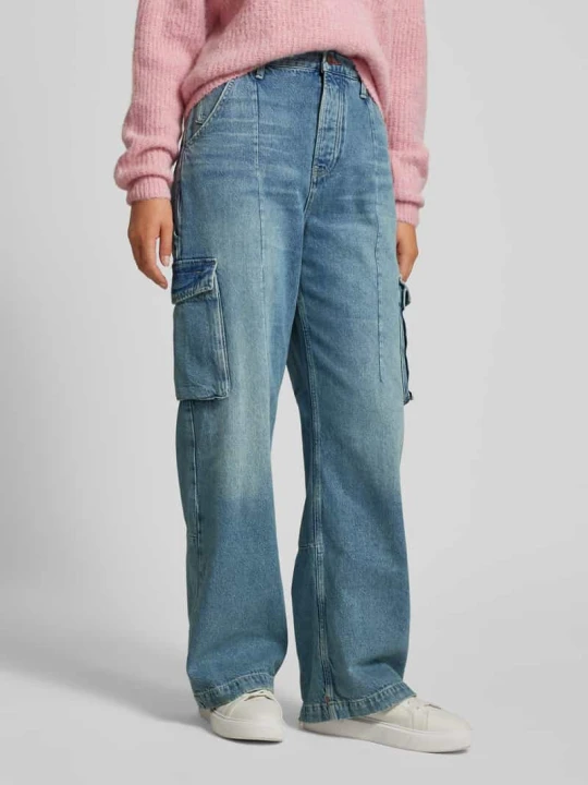 Zdjęcie produktu Jeansy z kieszeniami cargo Scotch & Soda Jeansowy niebieski