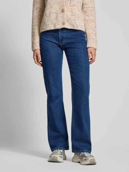 Zdjęcie produktu Jeansy z poszerzaną nogawką i 5 kieszeniami Calvin Klein Jeans Granatowy