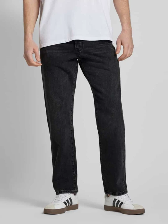 Zdjęcie produktu Jeansy o kroju relaxed fit z czystej bawełny model 'SEDGE' Only & Sons Czarny