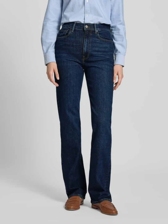 Zdjęcie produktu Jeansy z poszerzaną nogawką i 5 kieszeniami Polo Ralph Lauren Ciemnoniebieski