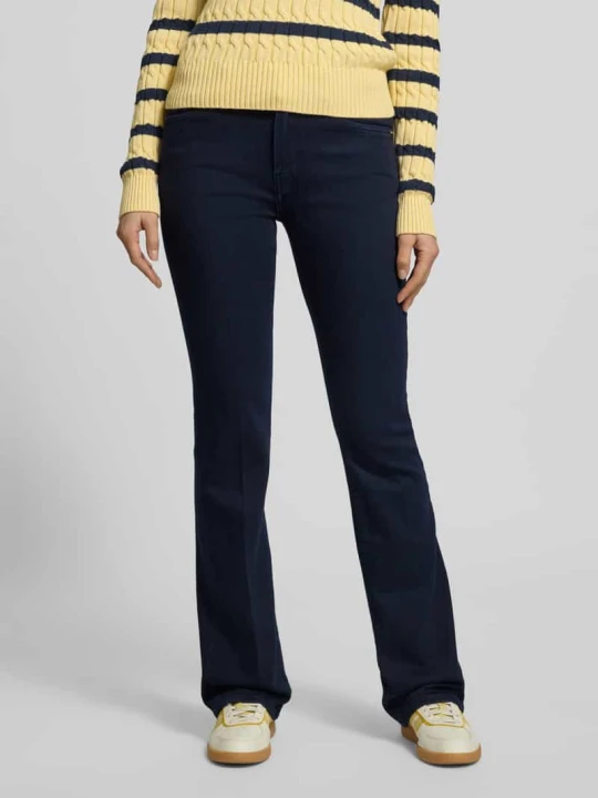 Zdjęcie produktu Jeansy z poszerzaną nogawką o kroju regular fit z mieszanki bawełny Tommy Hilfiger Jeansowy niebieski