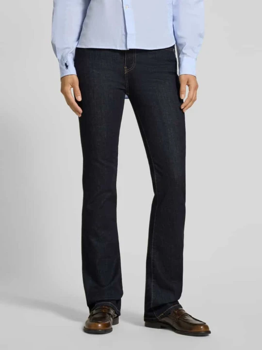 Zdjęcie produktu Jeansy z poszerzaną nogawką o kroju relaxed fit z mieszanki bawełny Tommy Hilfiger Ciemnoniebieski