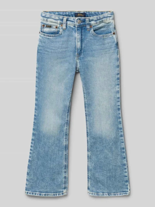 Zdjęcie produktu Jeansy bootcut z mieszanki bawełny Polo Ralph Lauren Jasnoniebieski