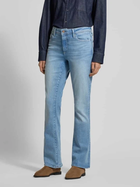 Zdjęcie produktu Jeansy bootcut z mieszanki bawełny s.Oliver Niebieski