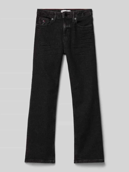 Zdjęcie produktu Jeansy z poszerzaną nogawką z mieszanki bawełny Tommy Hilfiger Czarny