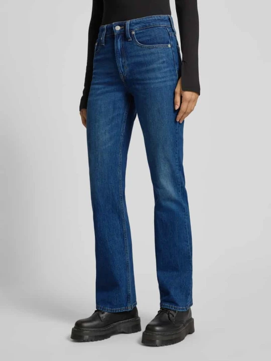 Zdjęcie produktu Jeansy z poszerzaną nogawką z mieszanki bawełny Tommy Jeans Ciemnoniebieski