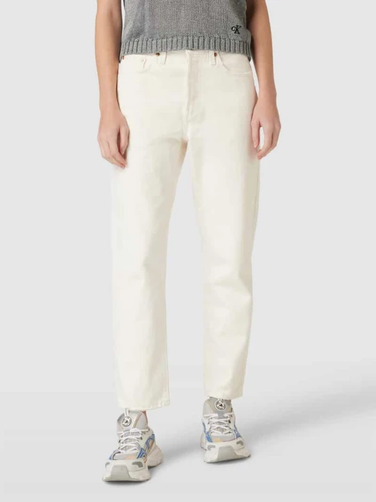 Zdjęcie produktu Jeansy z prostą nogawką i 5 kieszeniami Levi's Écru
