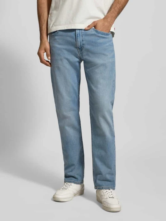 Zdjęcie produktu Jeansy z prostą nogawką i 5 kieszeniami model ‘502 CALL IT OFF’ Levi's Jasnoniebieski