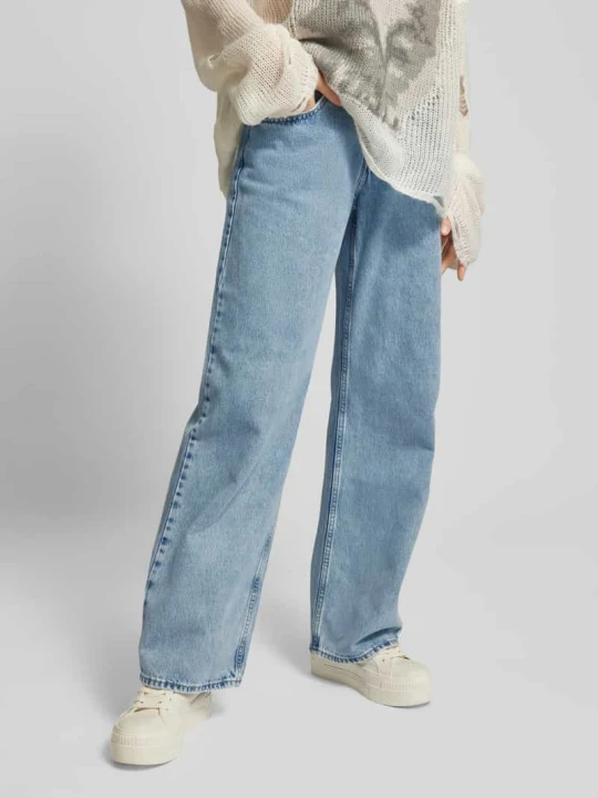 Zdjęcie produktu Jeansy z prostą nogawką i szlufkami na pasek model ‘SUPERLOW’ Levi's Jasnoniebieski