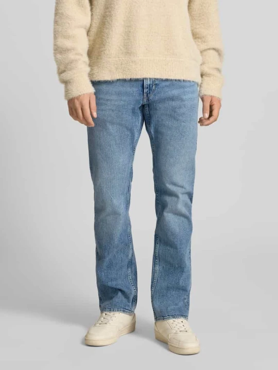 Zdjęcie produktu Jeansy z prostą nogawką, wpuszczanymi kieszeniami i kieszeniami z tyłu model ‘Mosa’ G-Star Raw Jeansowy niebieski