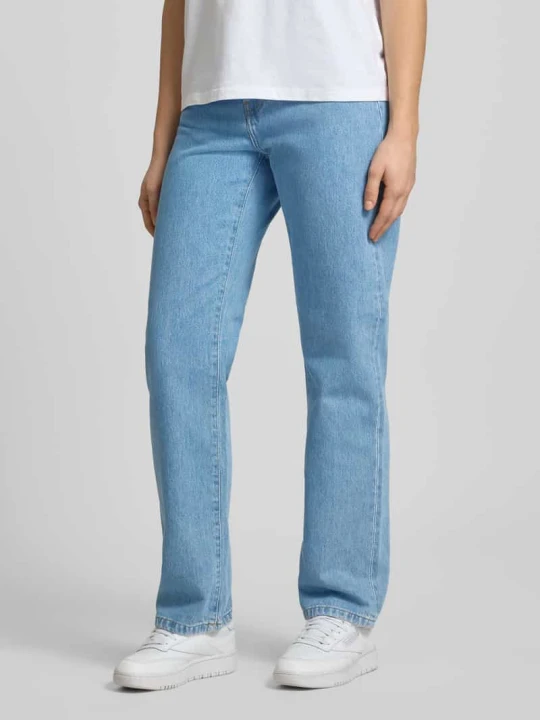 Zdjęcie produktu Jeansy z prostymi nogawkami w 5 kieszeni model 'Noxon' Carhartt WIP Jeansowy niebieski