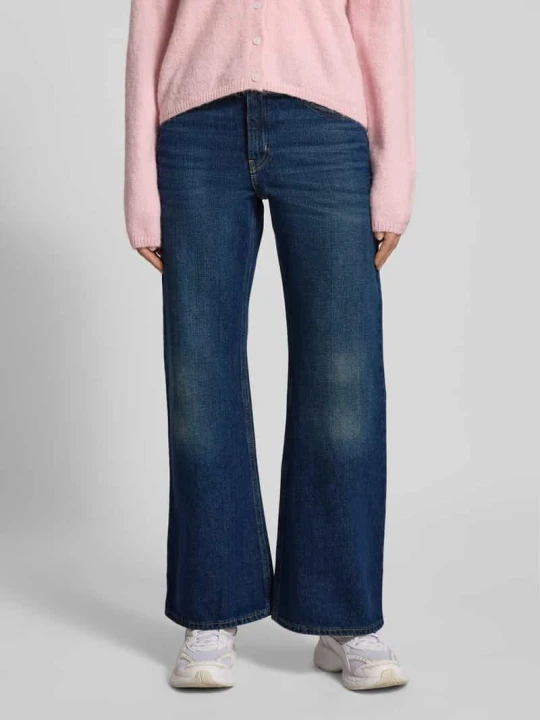 Zdjęcie produktu Jeansy z szeroką nogawką i 5 kieszeniami model ‘MIDDY’ Levi's Ciemnoniebieski