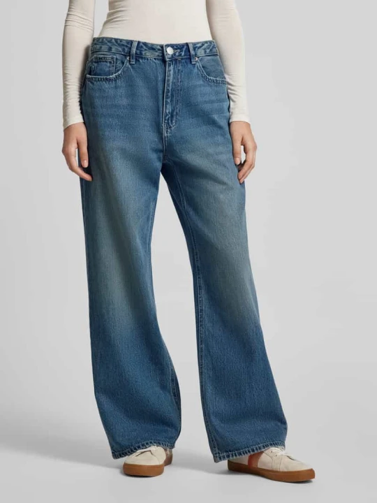 Zdjęcie produktu Jeansy z szeroką nogawką i wysokim stanem model ‘TOKEY’ Vero Moda Niebieski