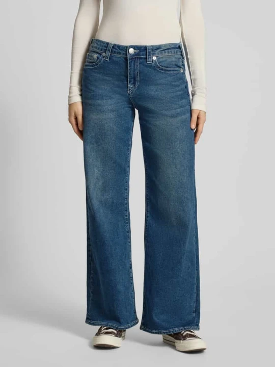 Zdjęcie produktu Jeansy z szeroką nogawką Model 'BOBBY BAGGY' True Religion Jeansowy niebieski