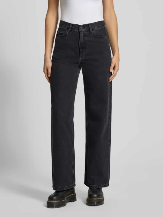 Zdjęcie produktu Jeansy z szeroką nogawką model ‘Jane’ Carhartt WIP Czarny
