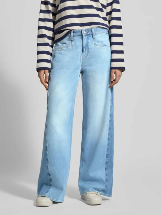Zdjęcie produktu Jeansy w kroju wide fit model 'Morgan' BRAX Błękitny