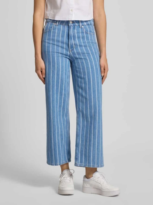 Zdjęcie produktu Jeansy z szeroką nogawką model 'TOMMA' - Special Drop Marc O'Polo Jeansowy niebieski