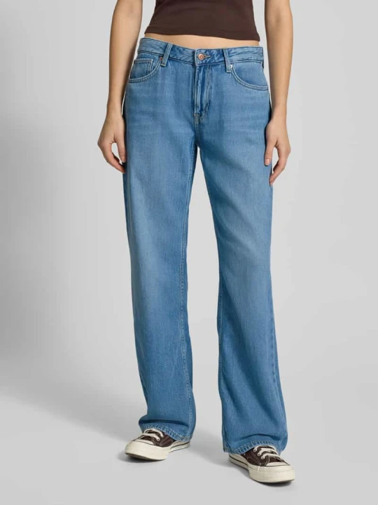 Zdjęcie produktu Jeansy z szeroką nogawką z mieszanki bawełny i lyocellu Pepe Jeans Błękitno-niebieski