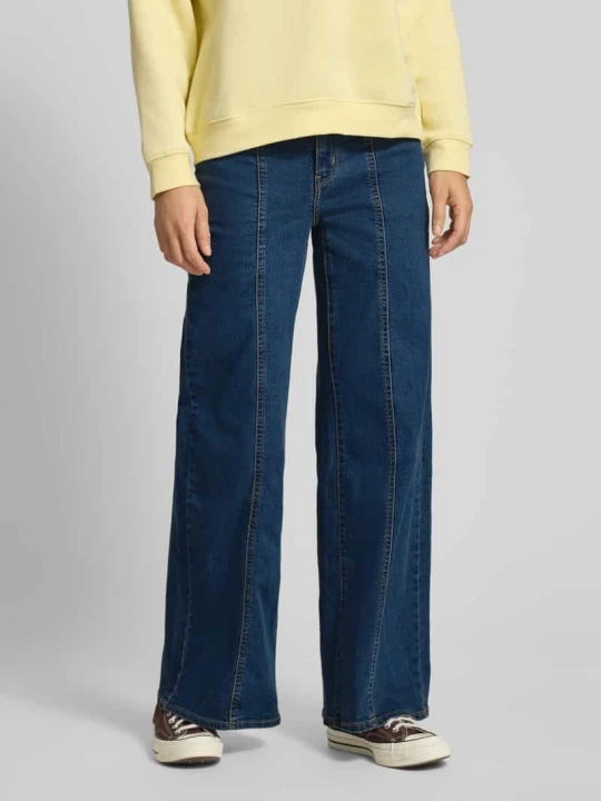 Zdjęcie produktu Jeansy z szerokimi nogawkami z mieszanka bawełny model '318' Levi's Niebieski