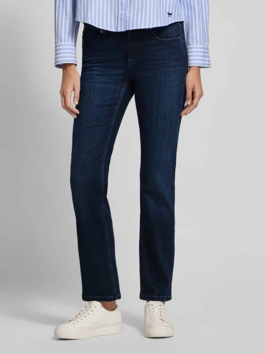 Zdjęcie produktu Jeansy z Wpuszczane kieszenie Model 'PIPER LONG' CAMBIO Ciemnoniebieski
