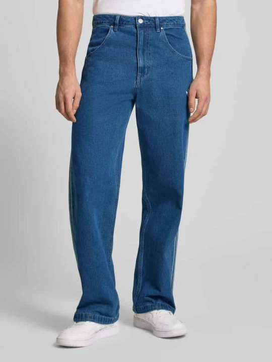 Zdjęcie produktu Jeansy z wpuszczanymi kieszeniami adidas Originals Jeansowy niebieski