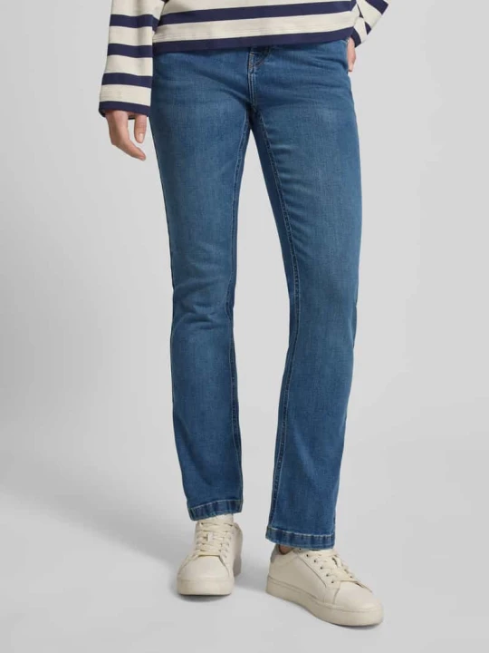 Zdjęcie produktu Jeansy z wpuszczanymi kieszeniami Model 'Ashley Imera' MOS MOSH Jeansowy niebieski