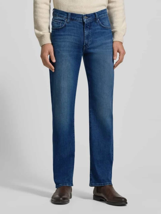 Zdjęcie produktu Jeans o kroju comfort fit z kieszeniami wpuszczanymi model 'Clint' BRAX Granatowy