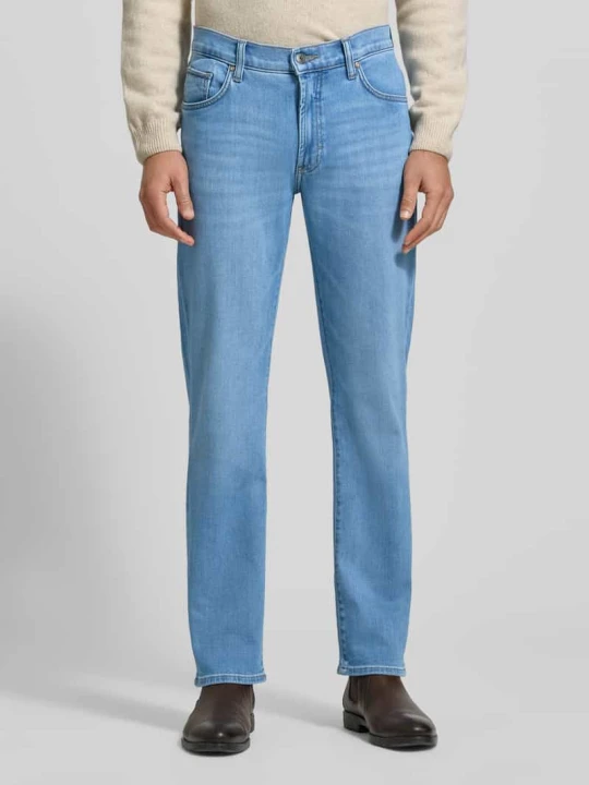 Zdjęcie produktu Jeans o kroju comfort fit z kieszeniami wpuszczanymi model 'Clint' BRAX Jasnoniebieski
