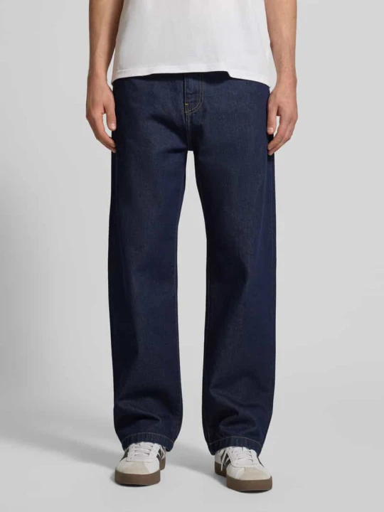 Zdjęcie produktu Jeansy o kroju relaxed fit z wpuszczanymi kieszeniami model 'Landon Pant Robertson' Carhartt WIP Niebieski