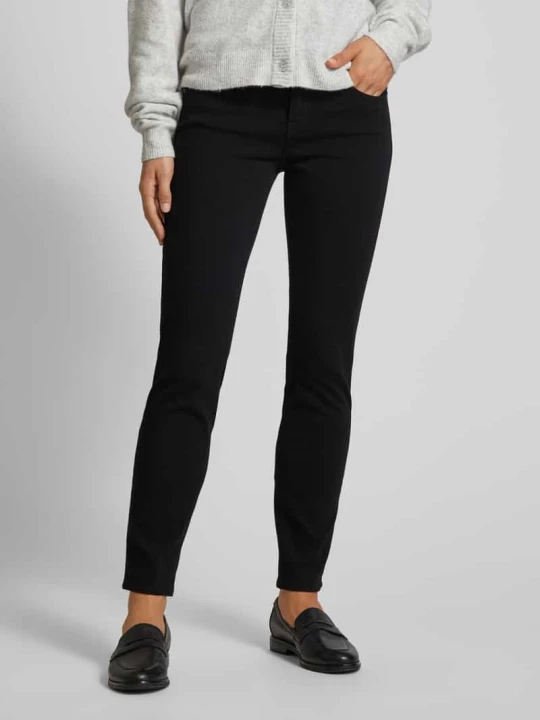 Zdjęcie produktu Jeansy o kroju slim fit z wpuszczanymi kieszeniami model ‘Shakira’ BRAX Czarny