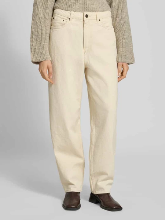 Zdjęcie produktu Jeansy z wpuszczanymi kieszeniami model 'SNOPDOG' American Vintage Écru melanż