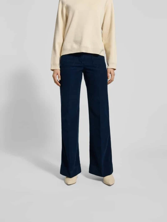Zdjęcie produktu Jeansy z wpuszczanymi kieszeniami Victoria Beckham Jeansowy niebieski