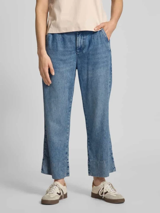 Zdjęcie produktu Jeansy z wpuszczanymi kieszeniami w stylu francuskim Monari Jeansowy niebieski