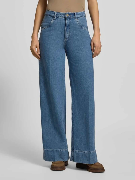 Zdjęcie produktu Jeansy z wpuszczanymi kieszeniami Windsor Jeansowy niebieski