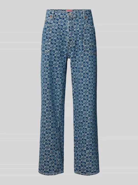 Zdjęcie produktu Jeansy o kroju relaxed fit z czystej bawełny Kenzo Błękitny
