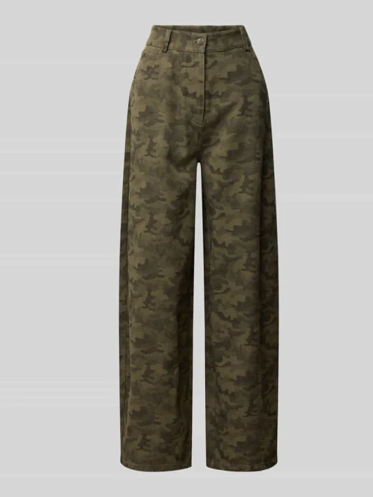 Zdjęcie produktu Jeansy ze wzorem moro model 'Haven' NEO NOIR Khaki