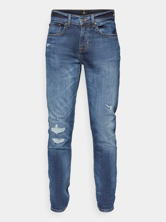 Zdjęcie produktu Jeansy Zwężane 7 For All Mankind granatowy