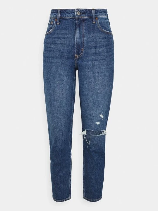 Zdjęcie produktu Jeansy Zwężane Abercrombie & Fitch granatowy