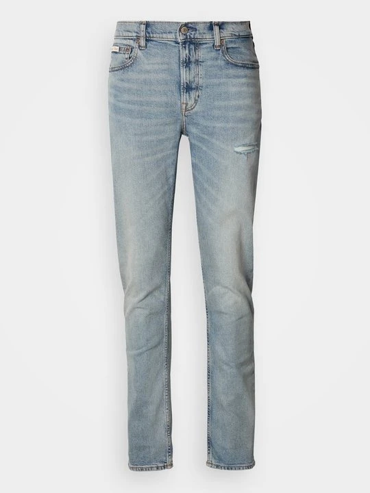 Zdjęcie produktu Jeansy Zwężane Calvin Klein Jeans jasnoniebieski denim