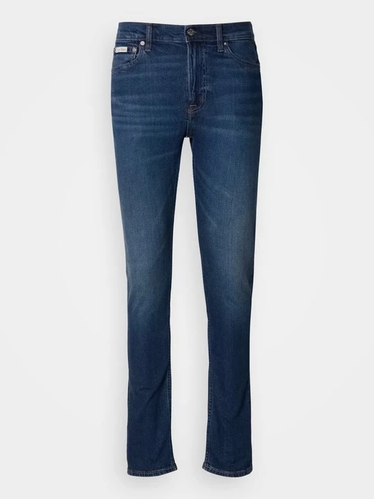 Zdjęcie produktu Jeansy Zwężane Calvin Klein Jeans ciemnoniebieski