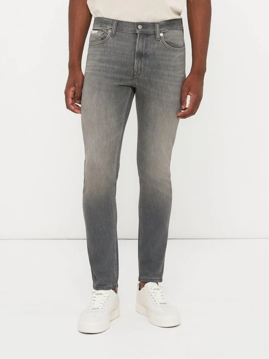 Zdjęcie produktu Jeansy Zwężane Calvin Klein Jeans kamień