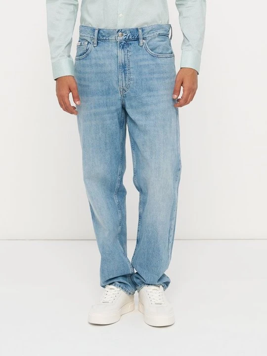 Zdjęcie produktu Jeansy Zwężane Calvin Klein Jeans niebieski