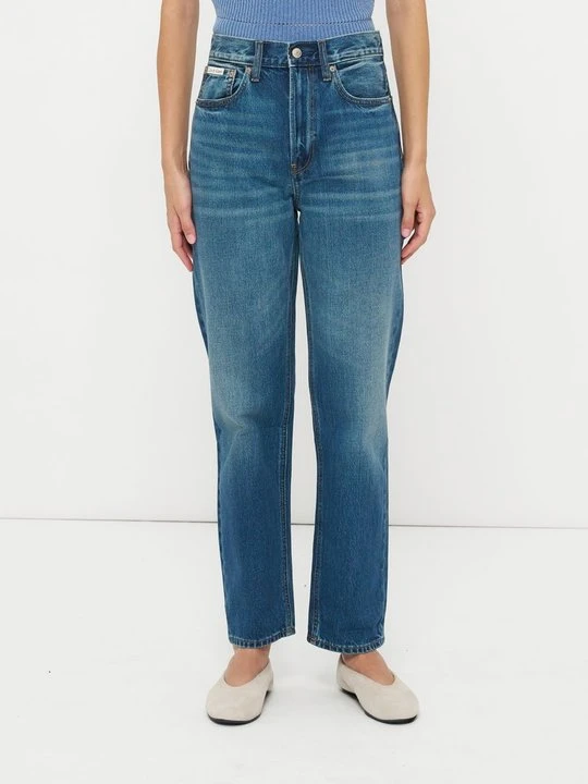 Zdjęcie produktu Jeansy Zwężane Calvin Klein Jeans niebieski denim