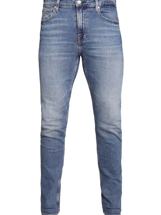 Zdjęcie produktu Jeansy Zwężane Calvin Klein Jeans niebieski denim