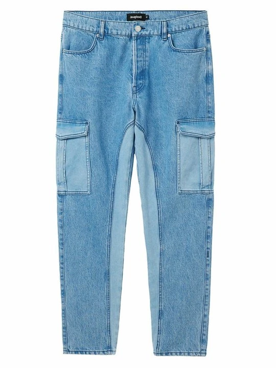 Zdjęcie produktu Jeansy Zwężane Desigual niebieski