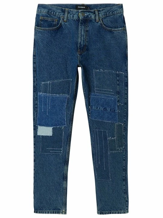 Zdjęcie produktu Jeansy Zwężane Desigual niebieski