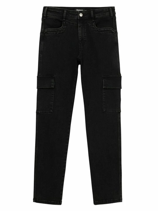 Zdjęcie produktu Jeansy Zwężane Desigual czarny